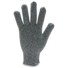 13G Hppe and Spandex Knitted Anti Cut Work Gloves